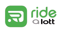 RIDEALOTT logo